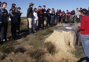 Agulhas National Park hosted British students for field work